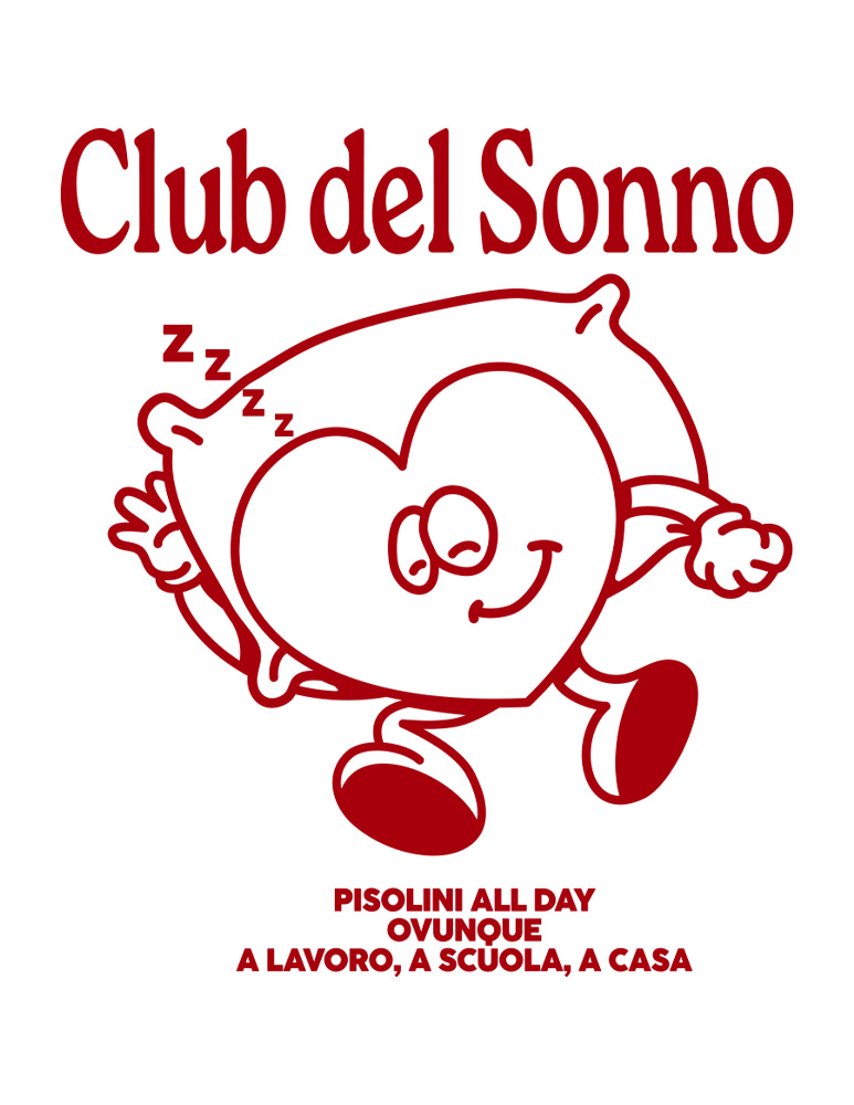 T-shirt "Club del sonno" view 3